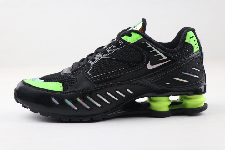2020 Nike Shox Enigma SP Black Green Shoes for Women